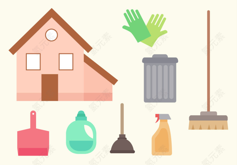 家居环境卫生素材