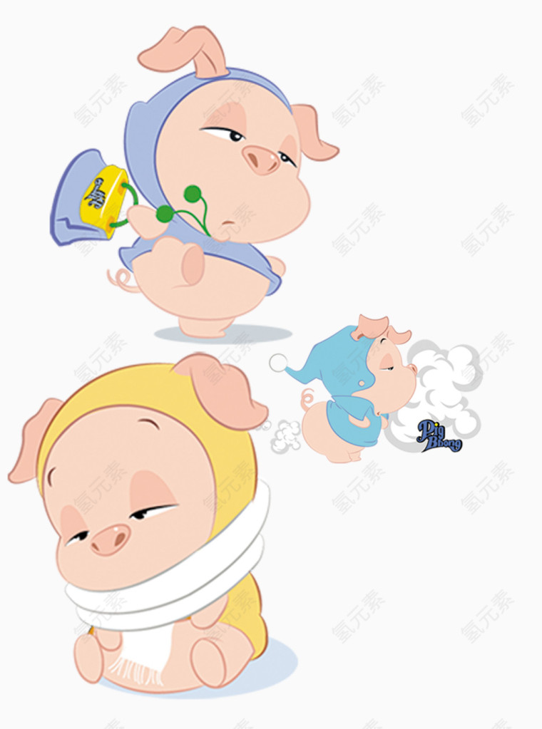 三只小猪