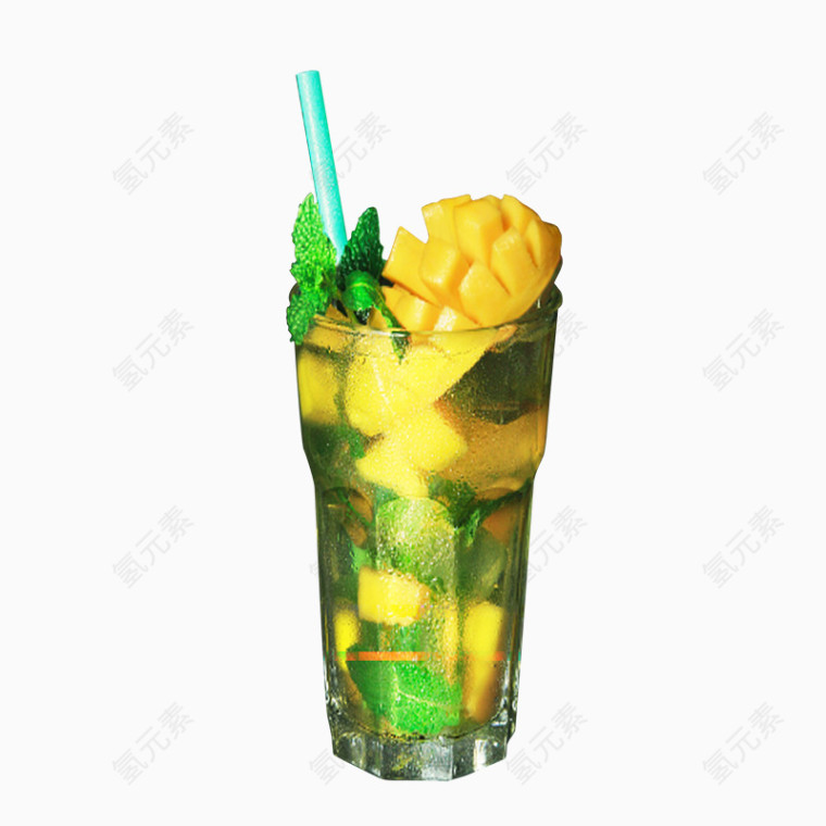 新鲜果汁柠檬汁饮料