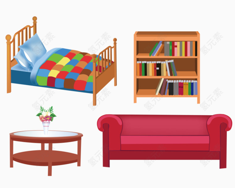 文艺风手绘家具