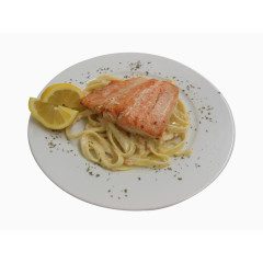 三文鱼柠檬拉面
