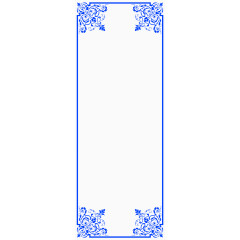 青花瓷花纹背景