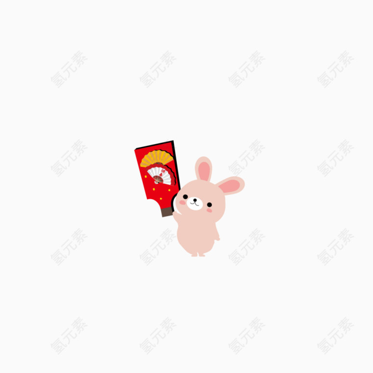玉兔迎春