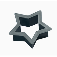 3D模具模型五角星五角形