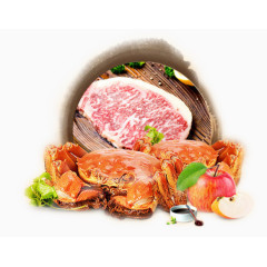 大闸蟹美食节文化元素