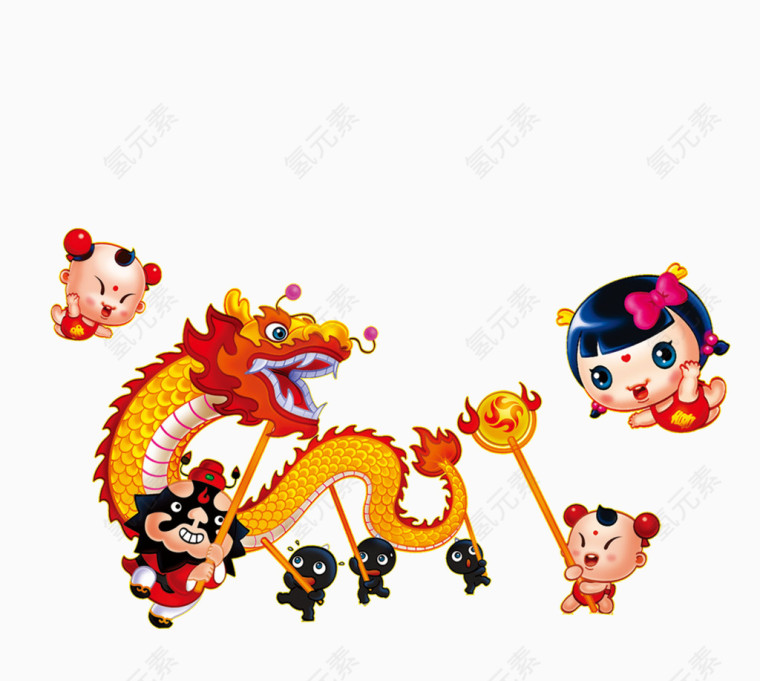 二月二龙抬头活动海报素材