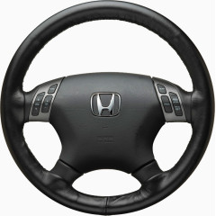本田黑色多功能方向盘