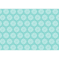 清新雪花无缝背景矢量素材