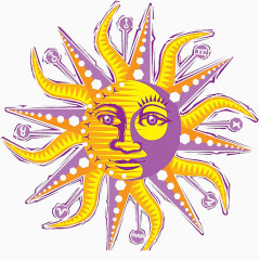 装饰性太阳图片素材