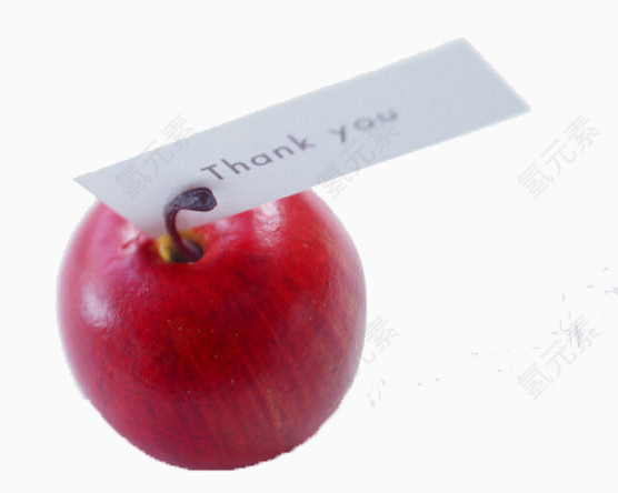 感谢红色苹果