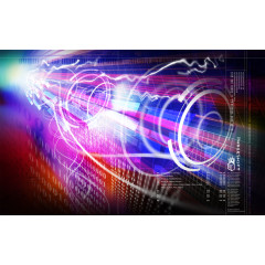 科技 背景 未来 分层 炫彩