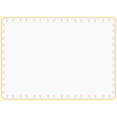 森系可爱相框背景