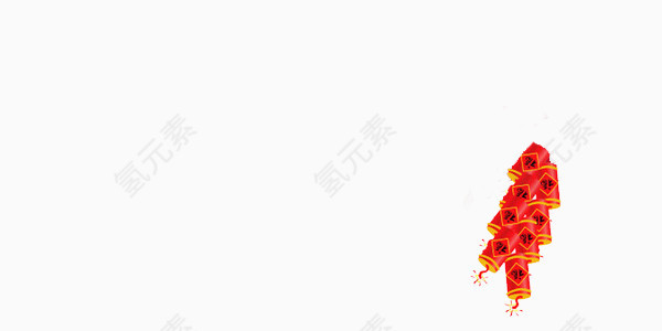 红色喜庆节日鞭炮