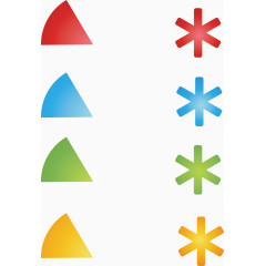 矢量PPT设计齿轮型图标