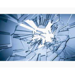 烂了的玻璃高清免扣素材