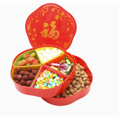 结婚喜庆糖果盒坚果瓜子零食盘