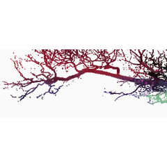 唯美树枝装饰图案免费下载