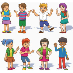 儿童矢量图