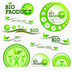 绿色环保生命标识