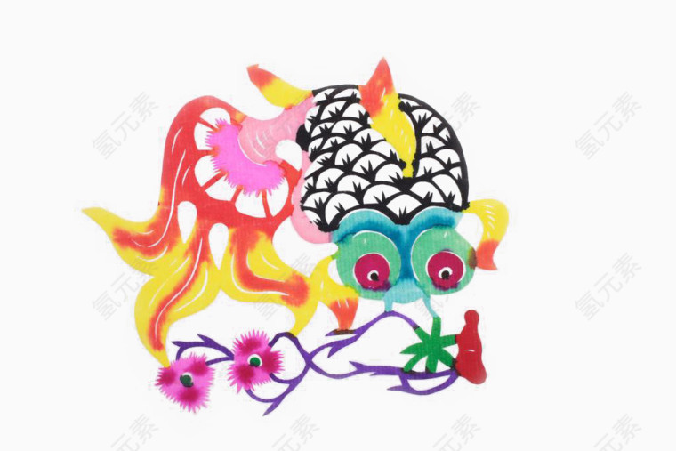 色彩斑斓的金鱼