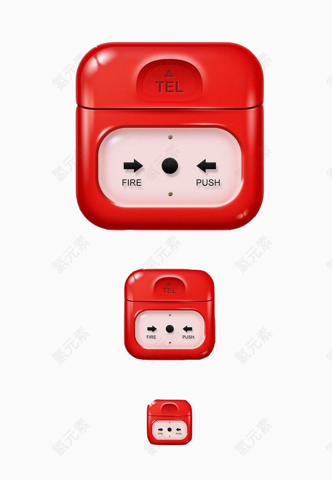 红色警报器