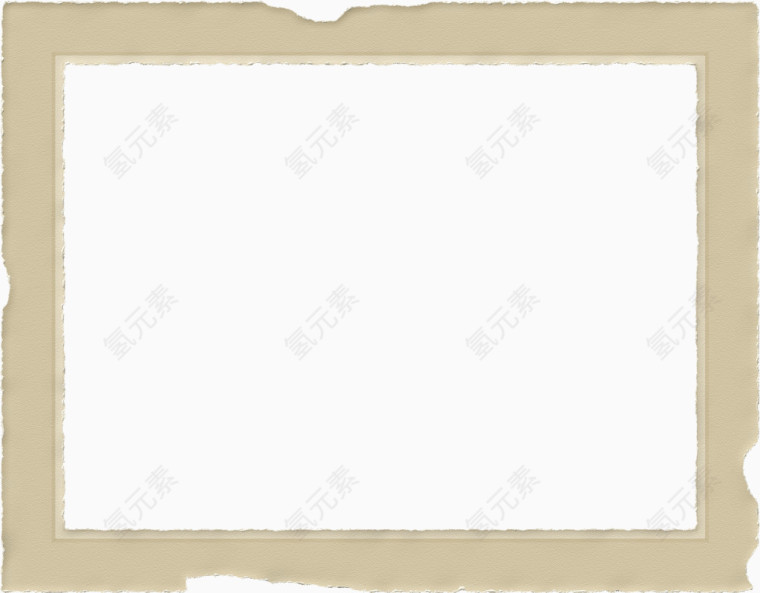 棕色漂亮相框
