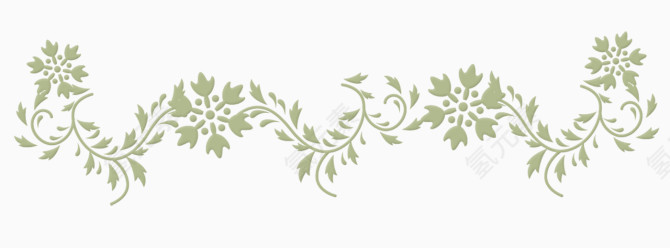 清晰花纹创意边框