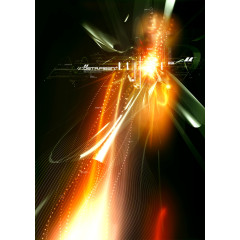 科技未来时尚的光束背景图