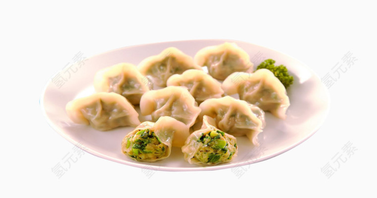 荠菜馅饺子