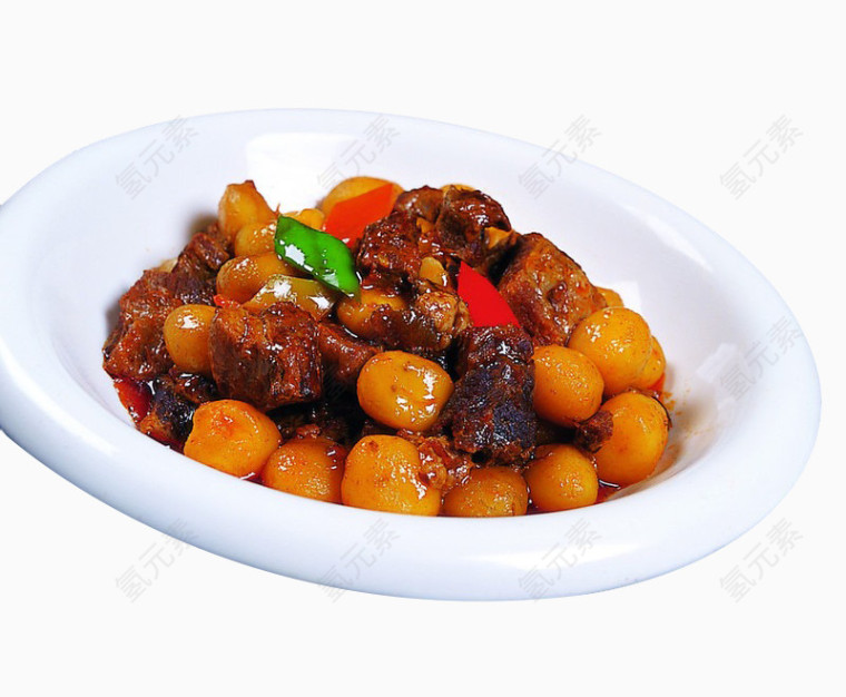 小土豆红烧牛腩
