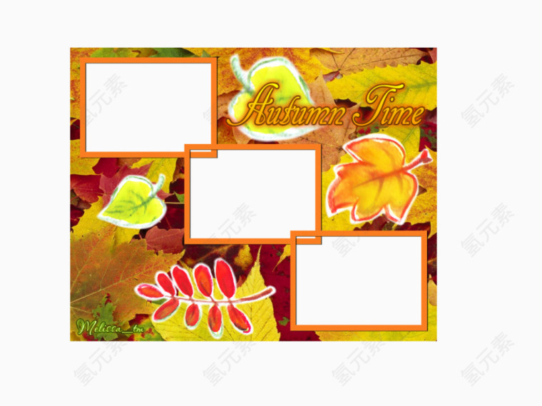 秋天相框