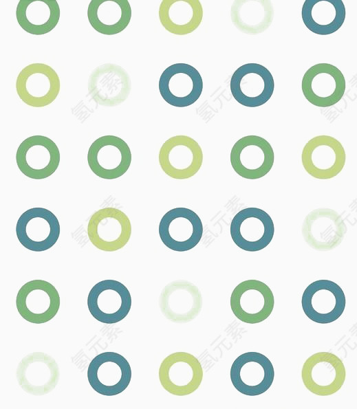 底纹—各色圆环构成的图案
