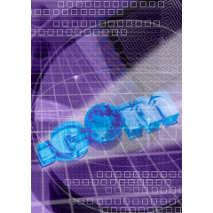 网络科技未来深紫色