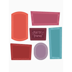 复古风格的相框