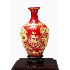 闽南漆线雕龙腾