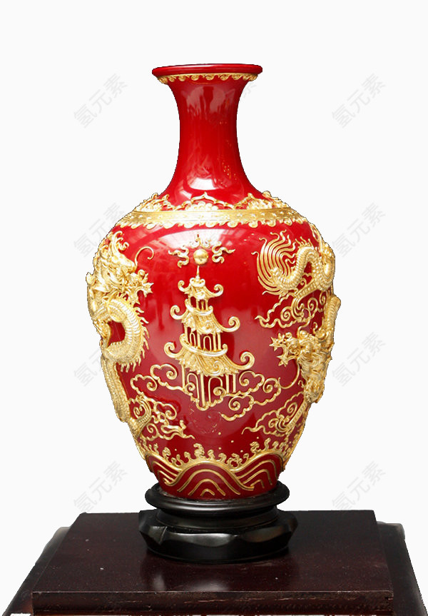 闽南漆线雕龙腾