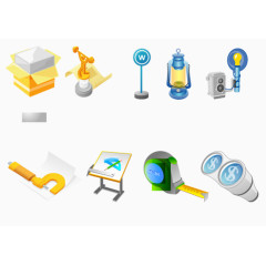 矢量各种用品