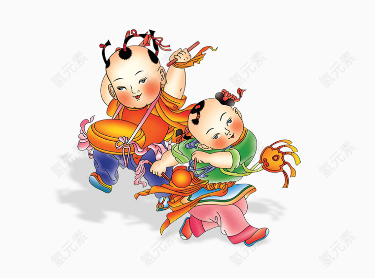 打鼓娃娃