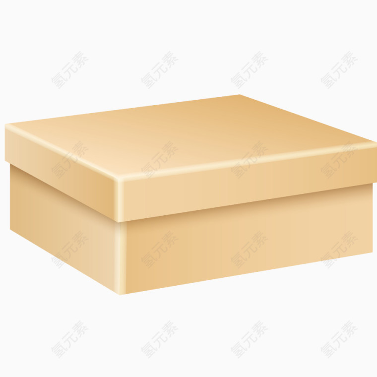 矢量产品鞋盒