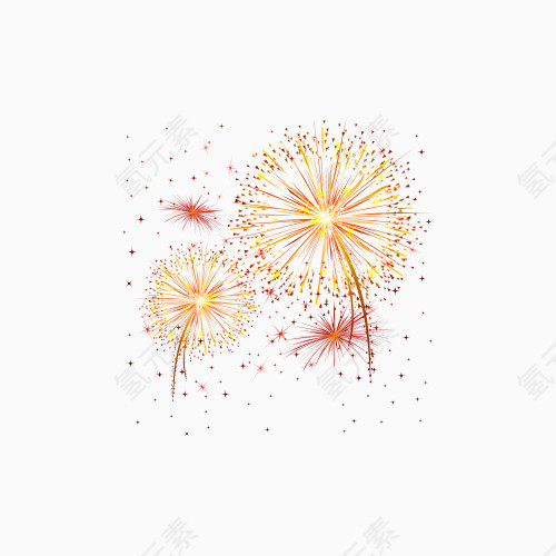 烟花  爆竹 节日  彩色