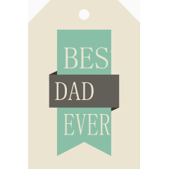 父亲节装饰元素