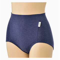 犬印本铺孕妇产后用收腹蓝色内裤