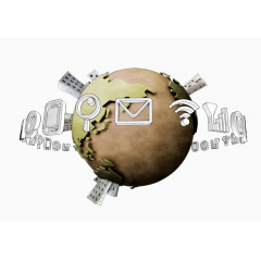 全球经济办公图标