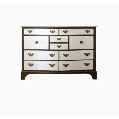 木质简欧多斗柜