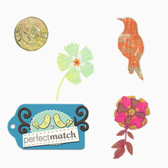 甜蜜可爱小清新素材