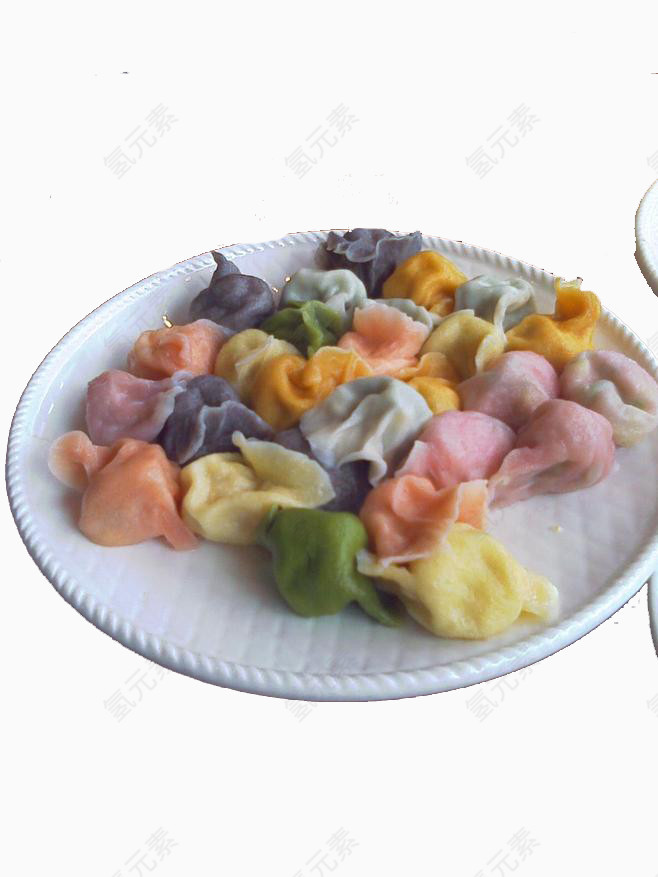 花色水饺