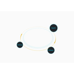 循环利用卡通箭头标志英文