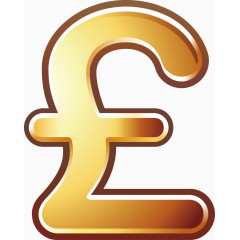 金色图标 金融符号