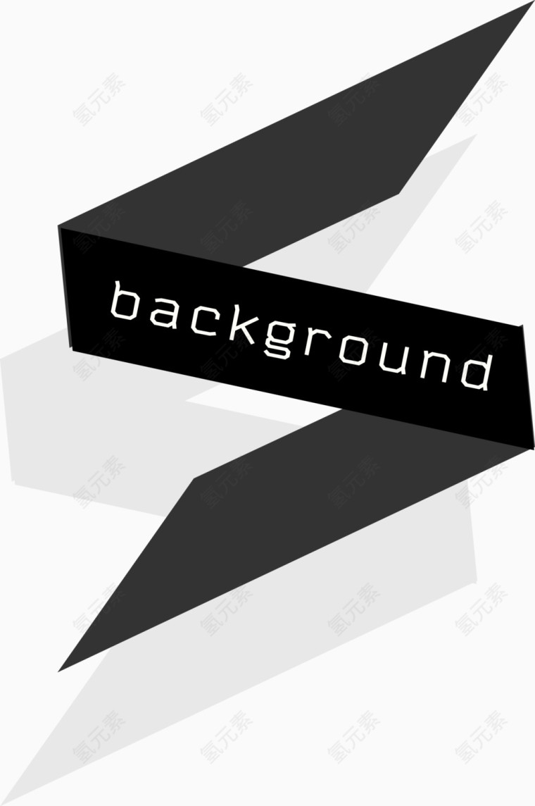 精致黑色相框矢量素材图