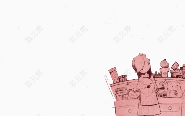 卡通边框